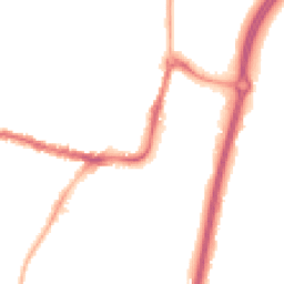 Night-time road noise heatmap for SK9 1HG