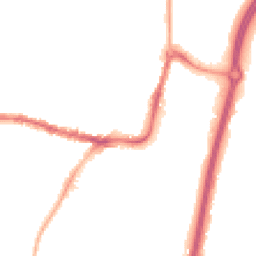 Night-time road noise heatmap for SK9 1LD