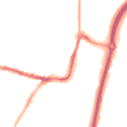 Night-time road noise heatmap for SK9 1LL