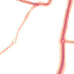 Night-time road noise heatmap for SK9 1LY