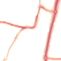Night-time road noise heatmap for SK9 1NA