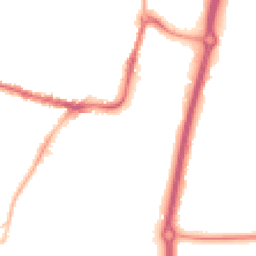 Night-time road noise heatmap for SK9 1NS
