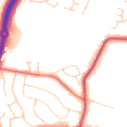 Daytime road noise heatmap for SK9 2AG