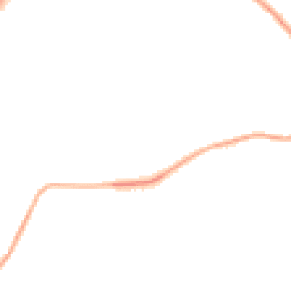 Night-time road noise heatmap for SK9 2EH