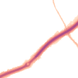 Night-time road noise heatmap for SK9 2HN