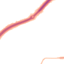Night-time road noise heatmap for SK9 2RB