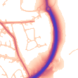 Daytime road noise heatmap for SK9 3AS