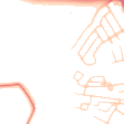 Daytime road noise heatmap for SK9 3GE