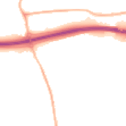 Night-time road noise heatmap for SK9 3RY