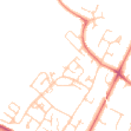 Daytime road noise heatmap for SK9 4BU