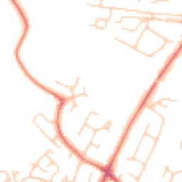 Daytime road noise heatmap for SK9 4GA