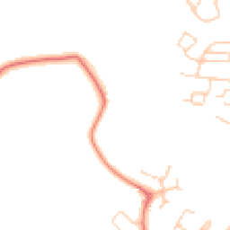 Daytime road noise heatmap for SK9 4HB
