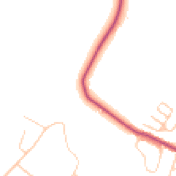 Daytime road noise heatmap for SK9 4HW