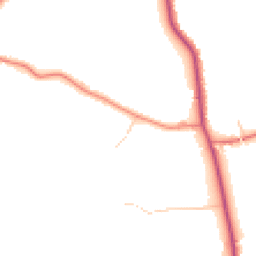 Daytime road noise heatmap for SK9 4JF