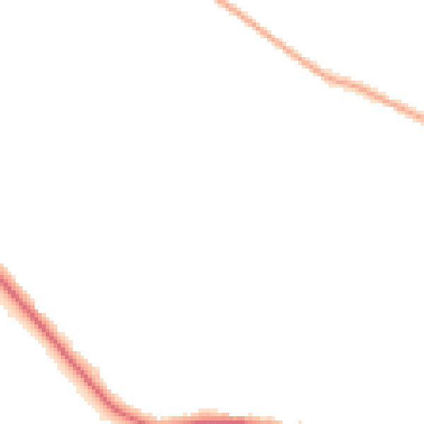 Night-time road noise heatmap for SK9 5DJ