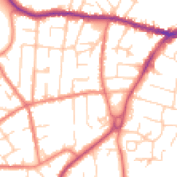 Daytime road noise heatmap for SK9 5HZ