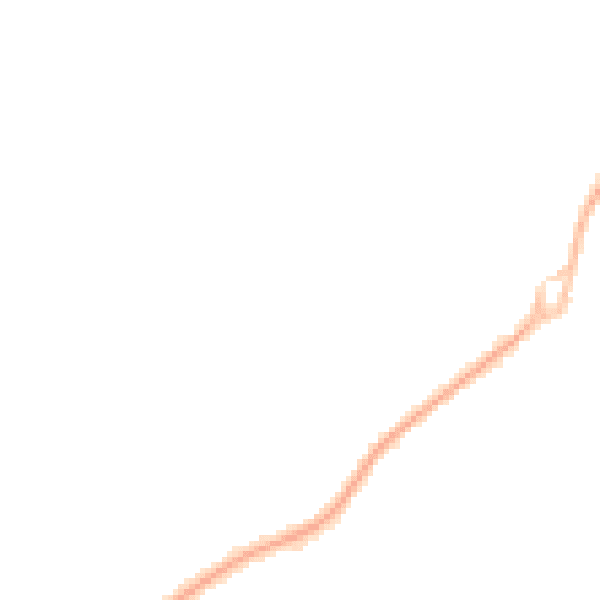 Night-time road noise heatmap for SK9 6AX
