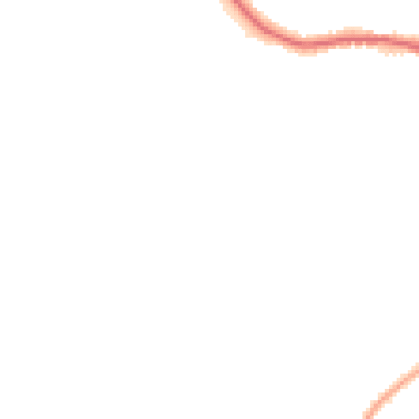 Night-time road noise heatmap for SK9 6AY