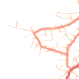 Daytime road noise heatmap for SK9 6DX