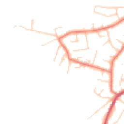 Daytime road noise heatmap for SK9 6EP