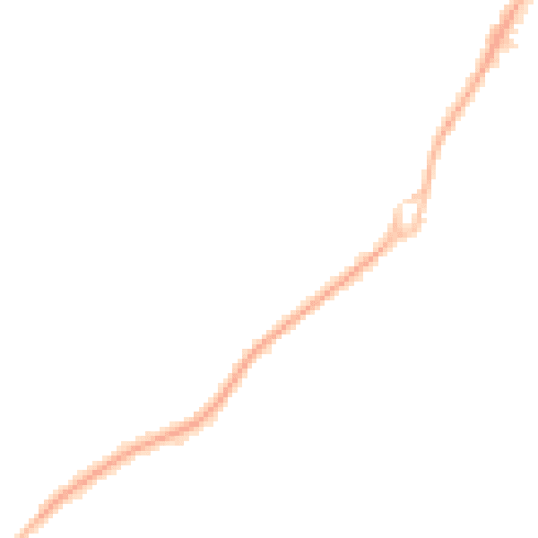 Night-time road noise heatmap for SK9 6LB