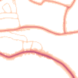 Daytime road noise heatmap for SK9 7BY