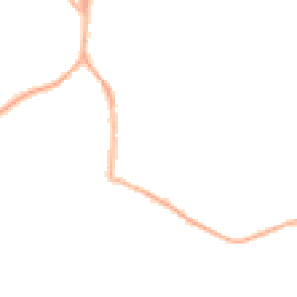 Night-time road noise heatmap for SK9 7DX