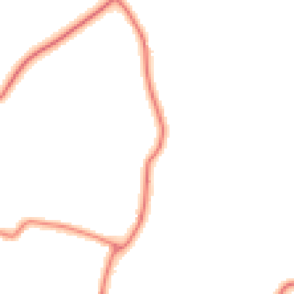 Daytime road noise heatmap for SK9 7JD