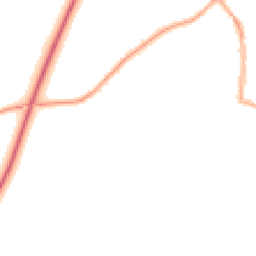 Night-time road noise heatmap for SK9 7UN