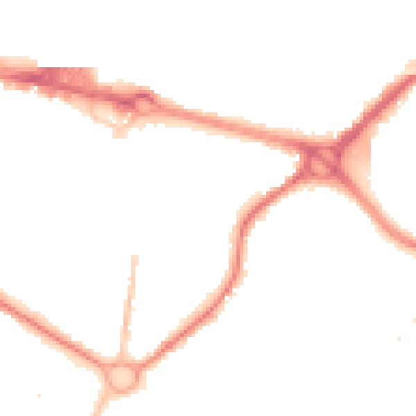 Night-time road noise heatmap for SL1 1GF