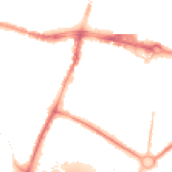 Night-time road noise heatmap for SL1 1GR