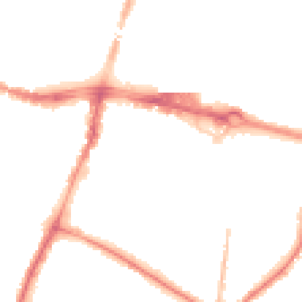 Night-time road noise heatmap for SL1 1JP