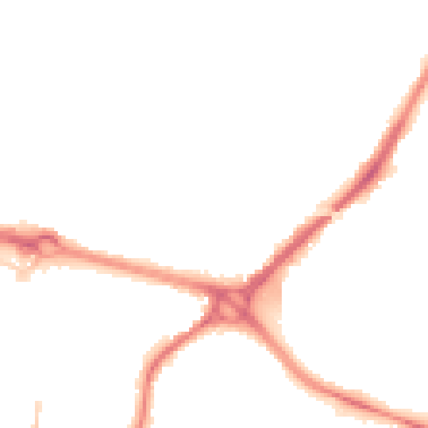 Night-time road noise heatmap for SL1 1RZ