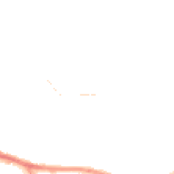 Night-time road noise heatmap for SL1 3PE