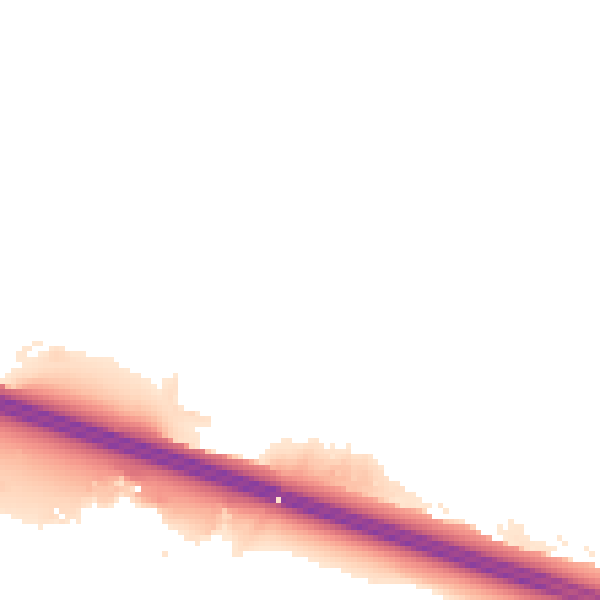 Night-time road noise heatmap for SL1 5AW