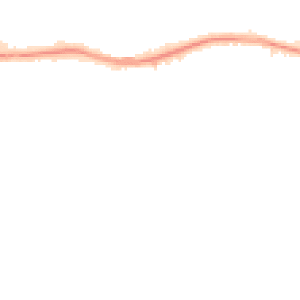 Night-time road noise heatmap for SL1 5HZ
