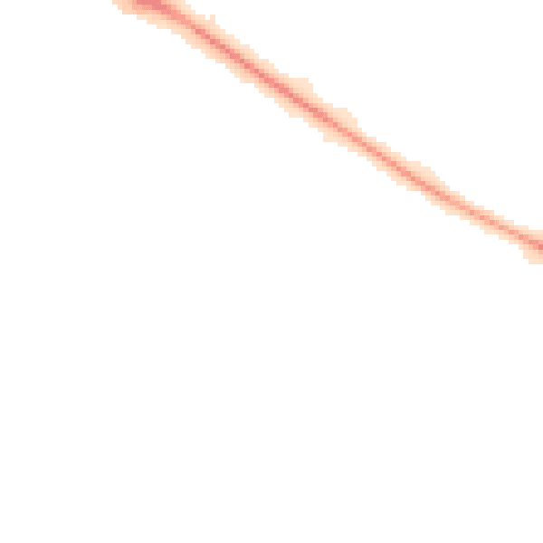 Night-time road noise heatmap for SL1 5SU