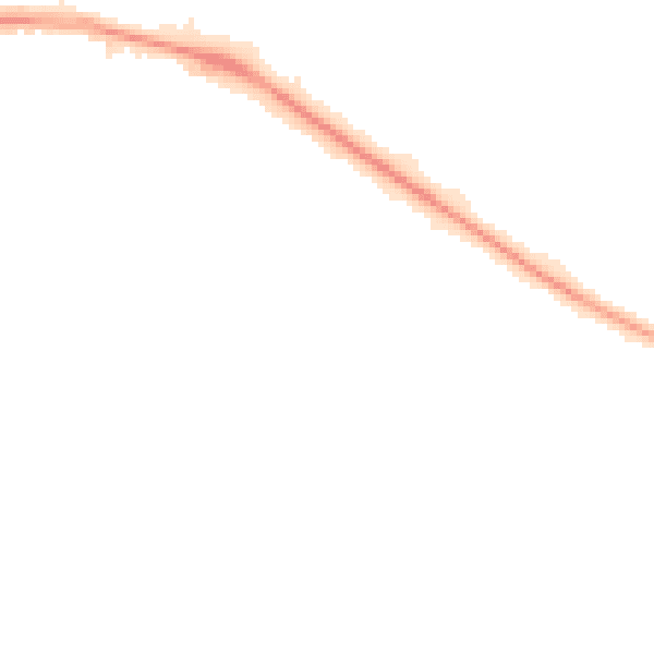 Night-time road noise heatmap for SL1 5SZ