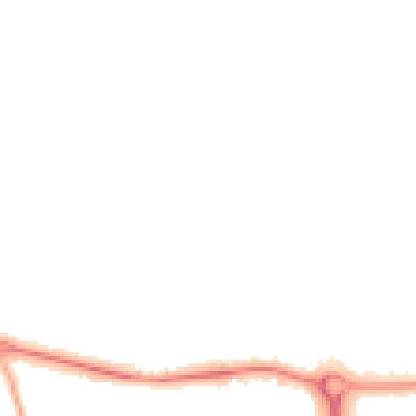 Night-time road noise heatmap for SL1 6EN