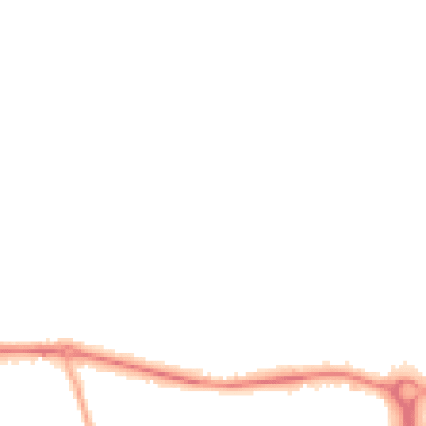 Night-time road noise heatmap for SL1 7EY