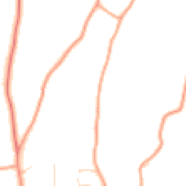 Daytime road noise heatmap for SL1 8EG