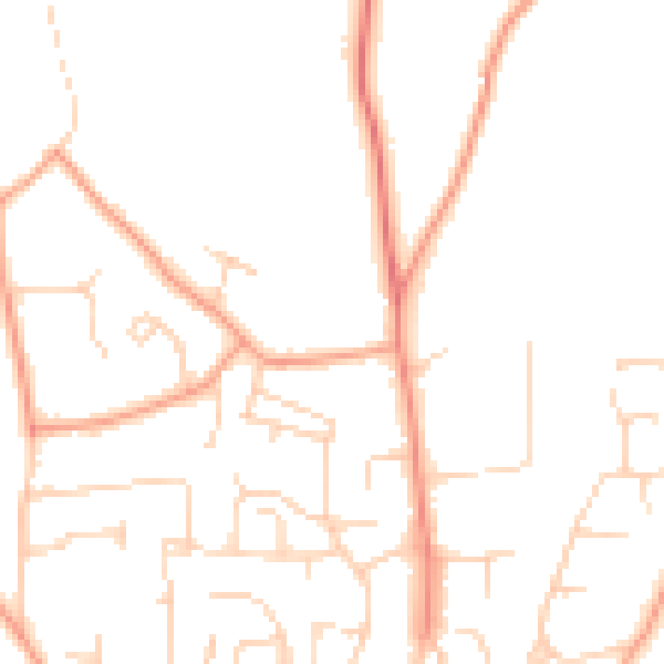 Daytime road noise heatmap for SL1 8LA