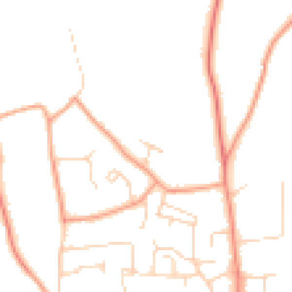Daytime road noise heatmap for SL1 8LH