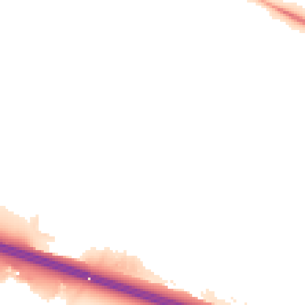 Night-time road noise heatmap for SL1 9AG