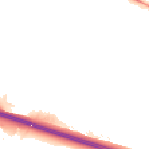 Night-time road noise heatmap for SL1 9BD