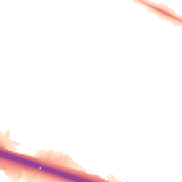 Night-time road noise heatmap for SL1 9BG