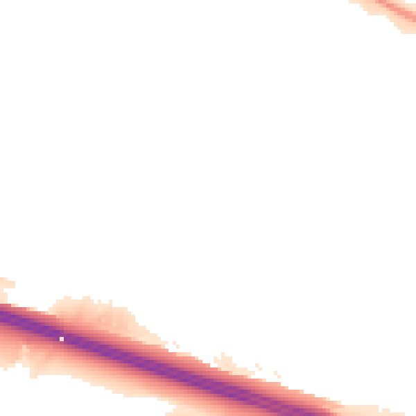 Night-time road noise heatmap for SL1 9BH