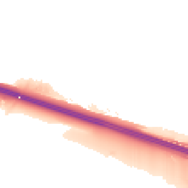Night-time road noise heatmap for SL1 9DY