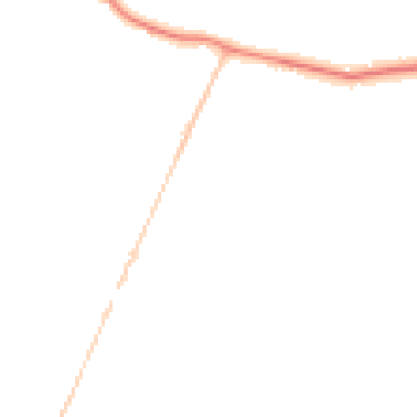Night-time road noise heatmap for SL5 0AA