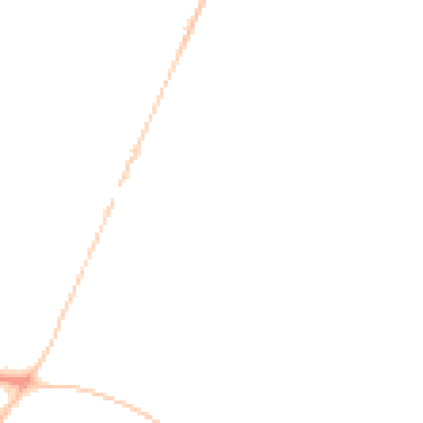 Night-time road noise heatmap for SL5 0AB